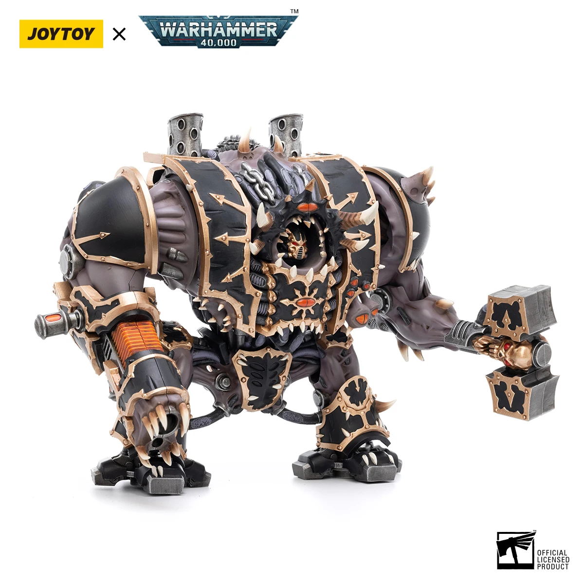 kf S0abdf544b4f34688911f41932616a47c5 JOYTOY Warhammer 40k 1 18 Action Figures Anime 23 2CM Black Legion Helbrute Collection Mecha Model - Joytoy Warhammer 40K