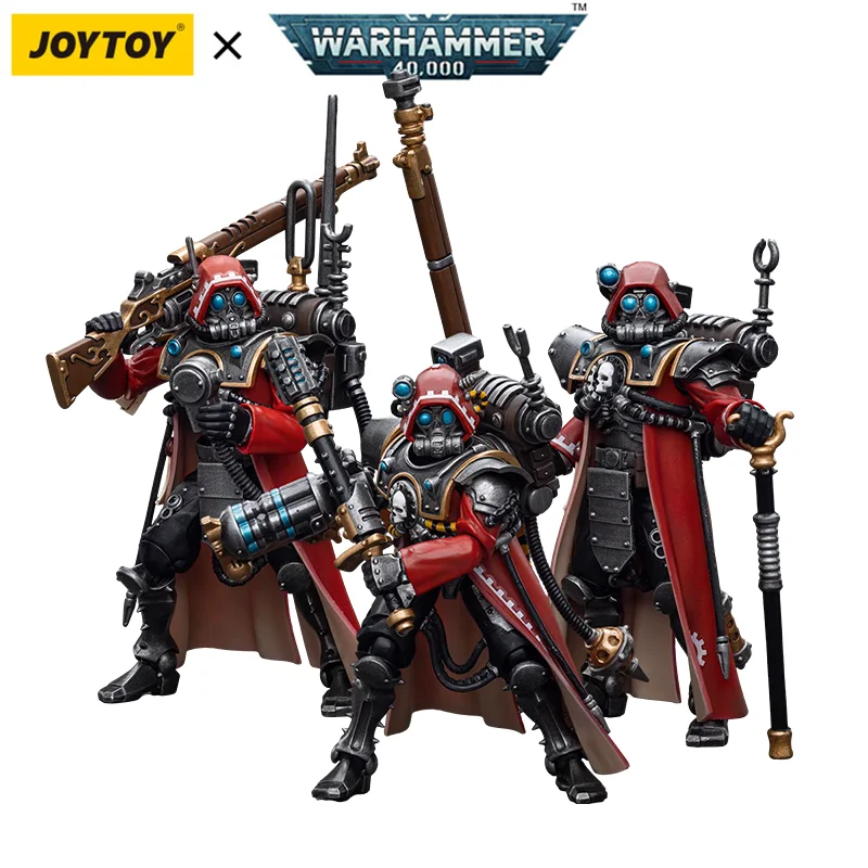 kf Sa0fb25542a8a4056af5523ae208bf4ff1 JOYTOY Warhammer 40k 1 18 Action Figures Anime 10 8cm Adeptus Mechanicus Skitarii Ranger Alpha Collection - Joytoy Warhammer 40K