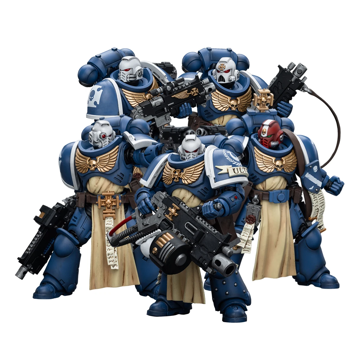 kf Sb3d218b810414d1ebc605d47774bfffbT JOYTOY Warhammer 40k 1 18 Action Figures Anime 12 1cm Ultramarines Sternguard Veteran Collection Model Toys - Joytoy Warhammer 40K